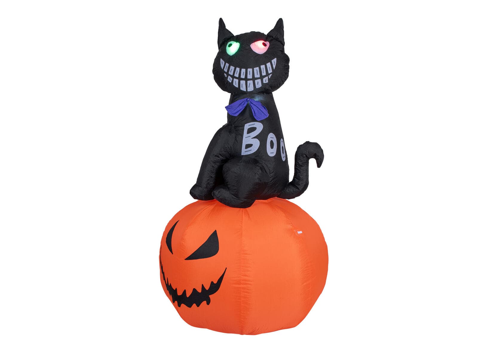 EUROPALMS Figura gonfiabile di Halloween Gatto con zucca, 183cm - 83316152