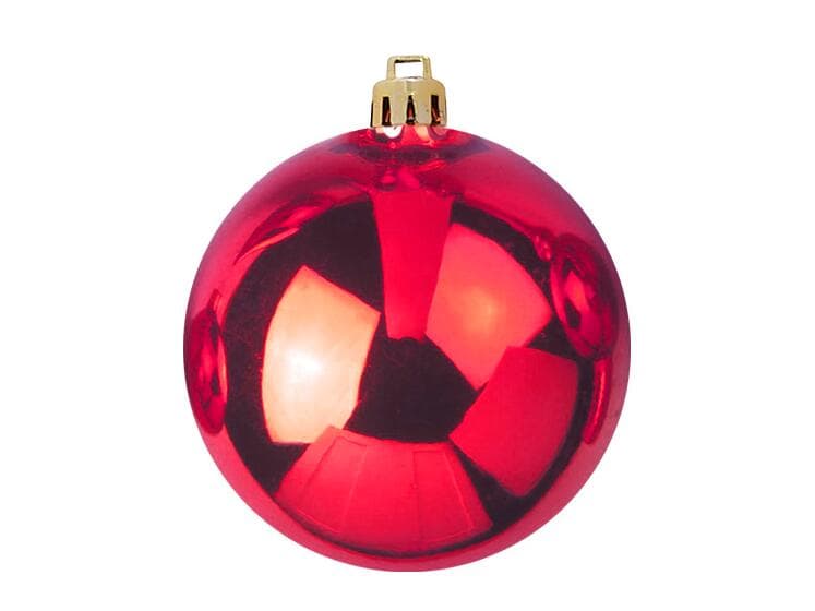 EUROPALMS Sfera decorativa 20cm, rossa - 83501270