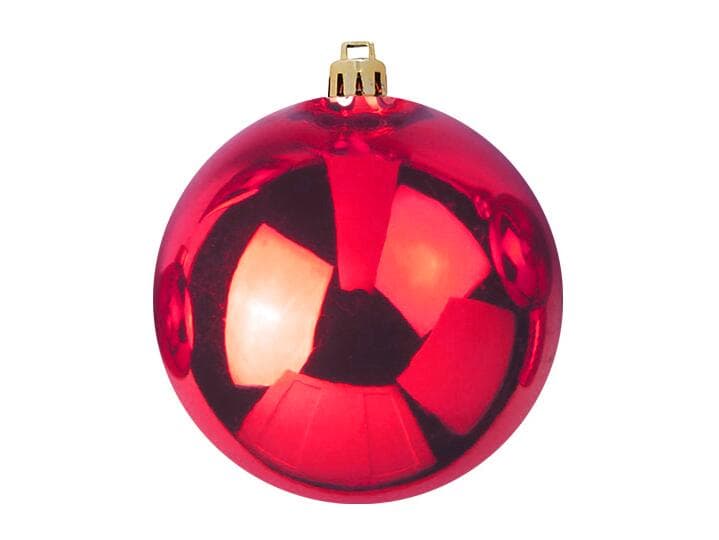 EUROPALMS Sfera decorativa 30cm, rossa - 83501280