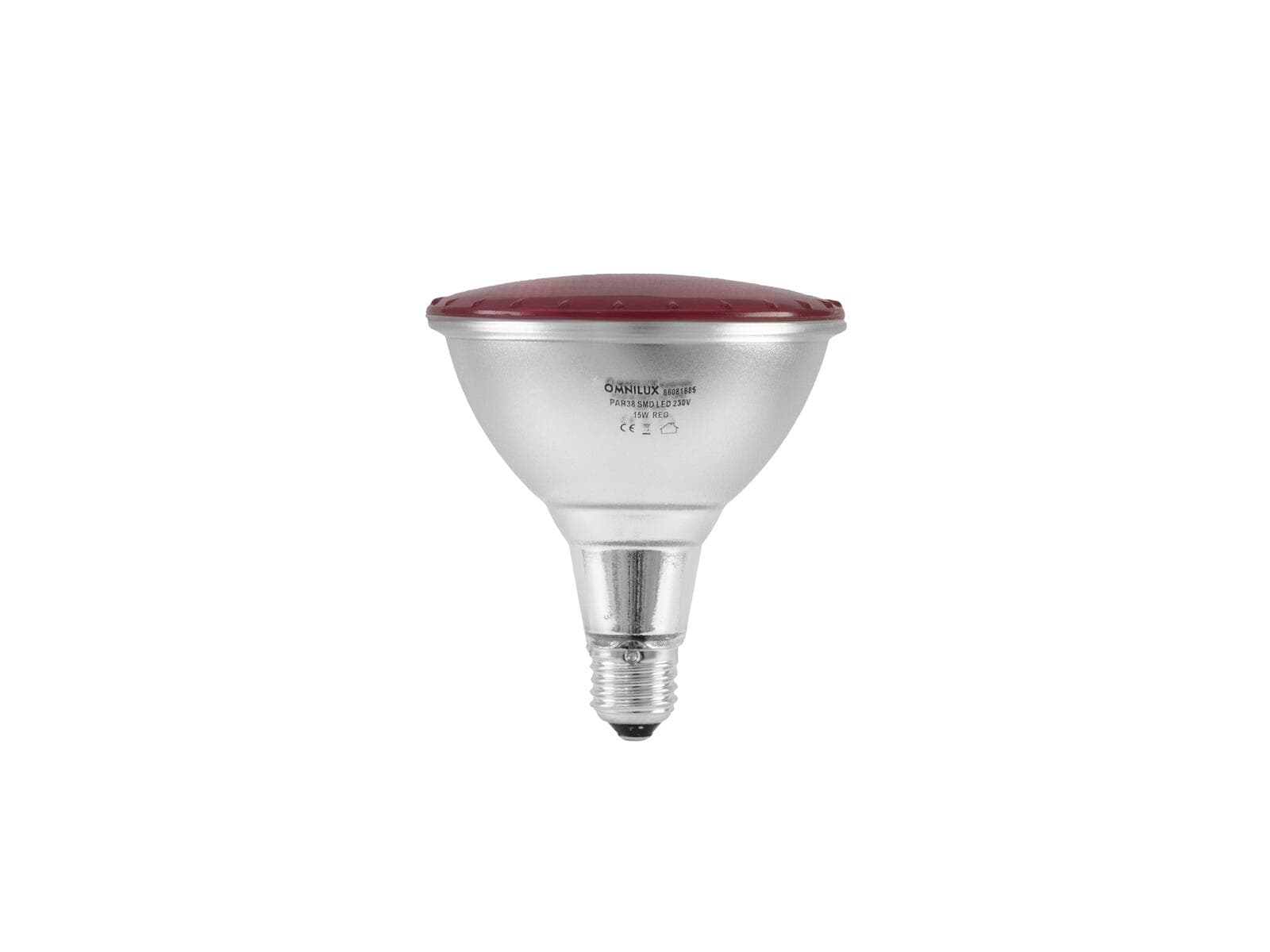 OMNILUX PAR-38 230V SMD 15W E-27 LED rosso - 88081885