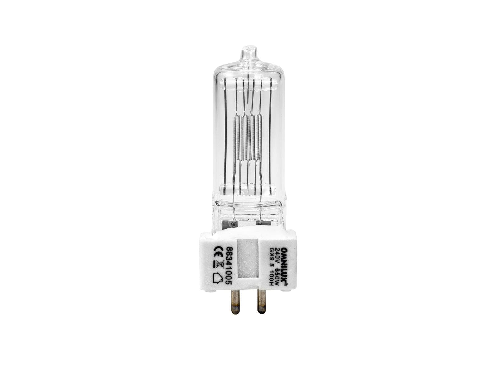 OMNILUX 240V/650W GX-9.5 100h 3200K - 88341005