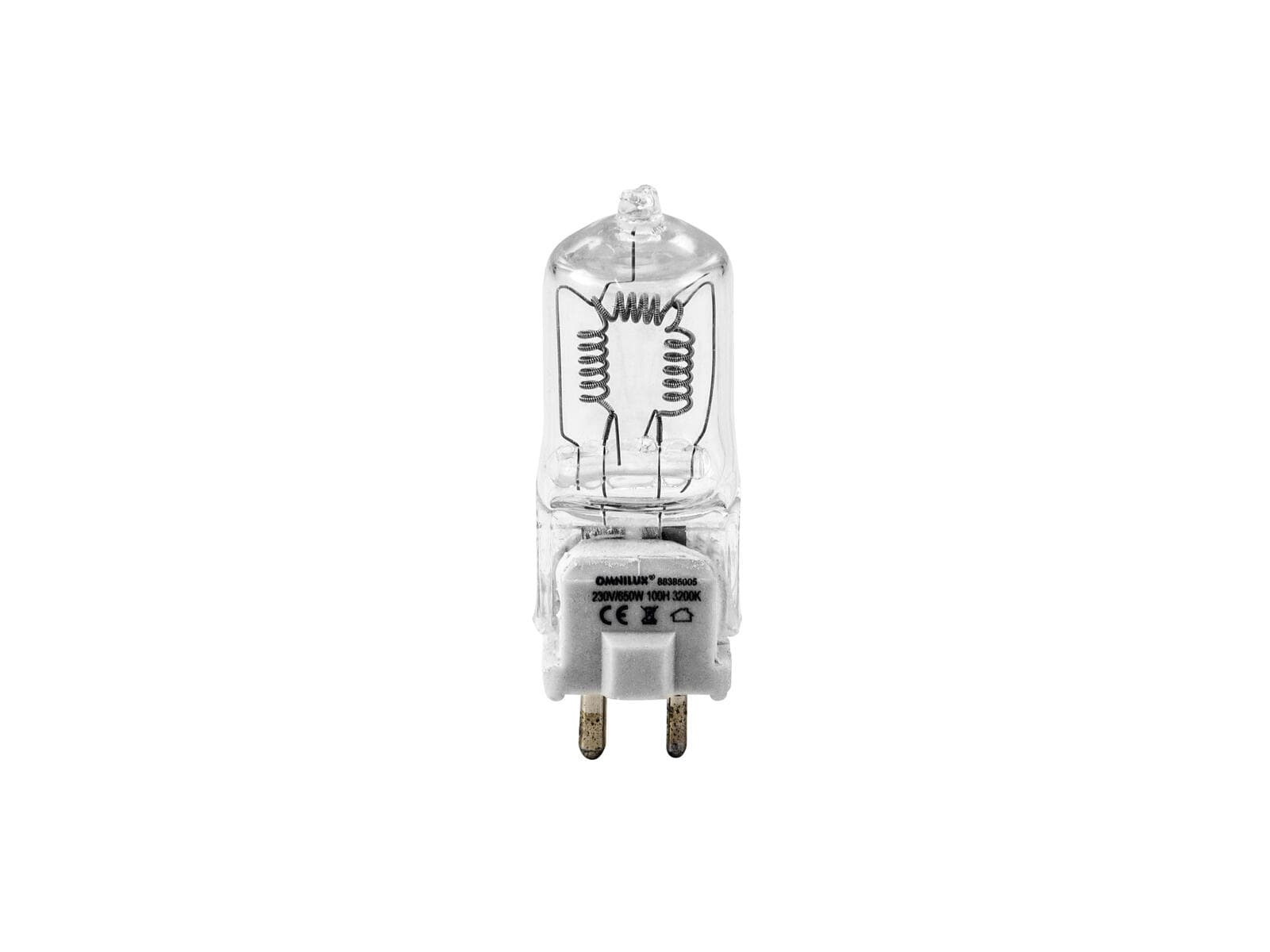 OMNILUX 230V/650W GY-9.5 100h 3100K - 88385005