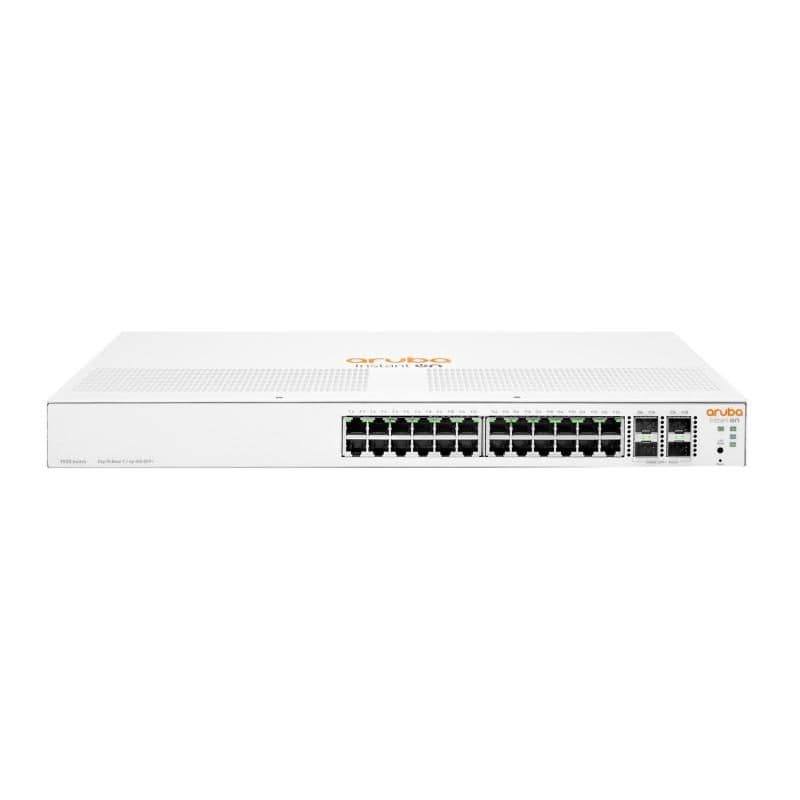 Switch gestito L3 24 x 10/100/1000 + 4 x 1 Gigabit/10 Gigabit SFP+ montabile su rack - HPE Aruba ION 1930 24G