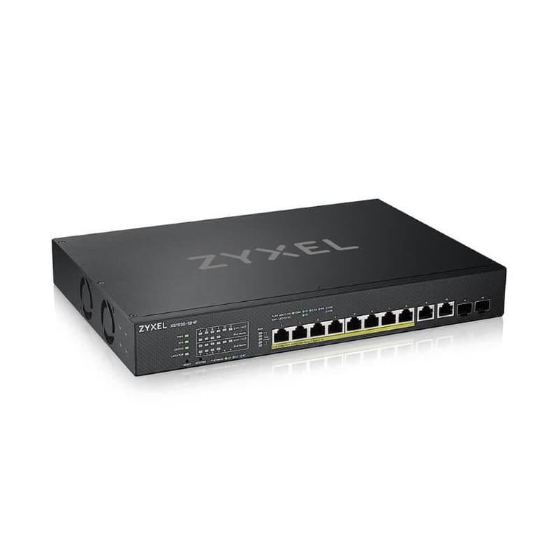 Switch di rete gestito L3 10G Ethernet 100/1000/10000 con PoE nero - Zyxel XS1930-12HP-ZZ0101F
