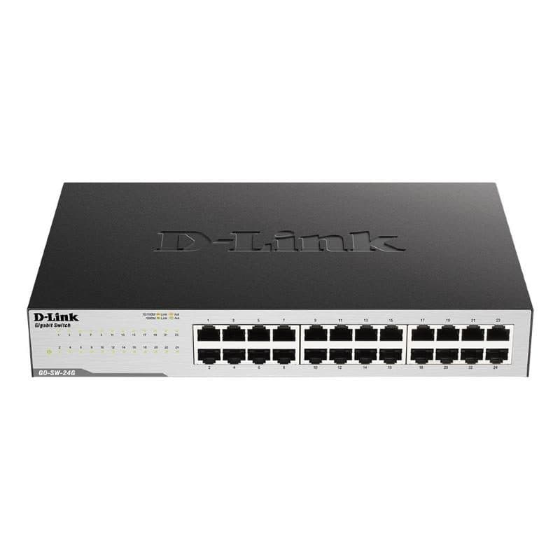 Switch 24 porte Gigabit Ethernet easy desktop - D-Link GO-SW-24G