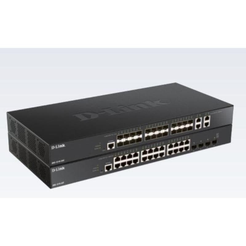 Switch gestito L3 24 x 10GBASE-X + 4 x 10Gb Ethernet montabile a rack - D-Link DXS-1210-28S