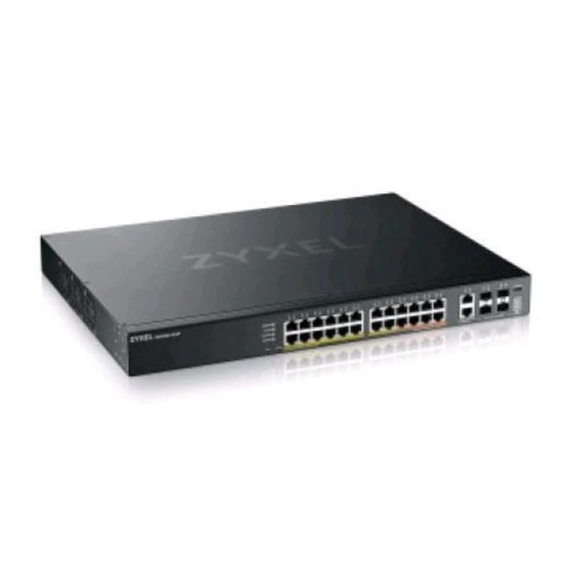 Switch PoE a 24 porte GbE L3 access con 6 uplink 10G 400W - Zyxel XGS2220-30HP