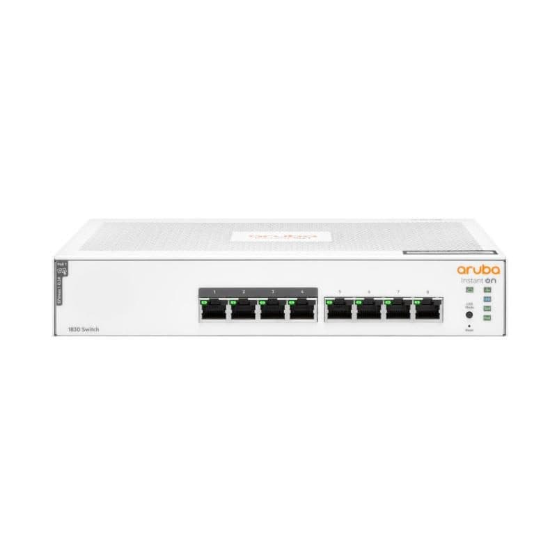 Switch 8 porte gigabit di cui 4 PoE 65 W - HP Enterprise Aruba