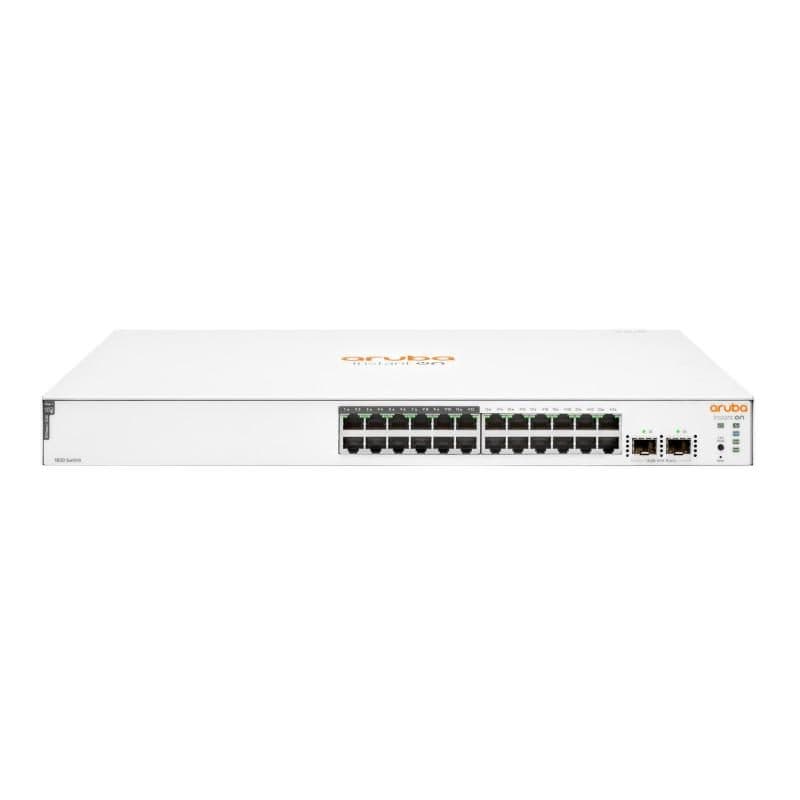 Switch 24 porte gigabit di cui 12 PoE + 2 SFP 1GbE - HP Enterprise Aruba