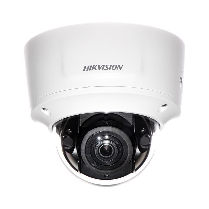 Telecamera di sicurezza a cupola IP motorizzata 4K 8Mpx WDR 120dB varifocale 2.8-12mm IP66 IK10 - Hikvision DS-2CD2783G0-IZS