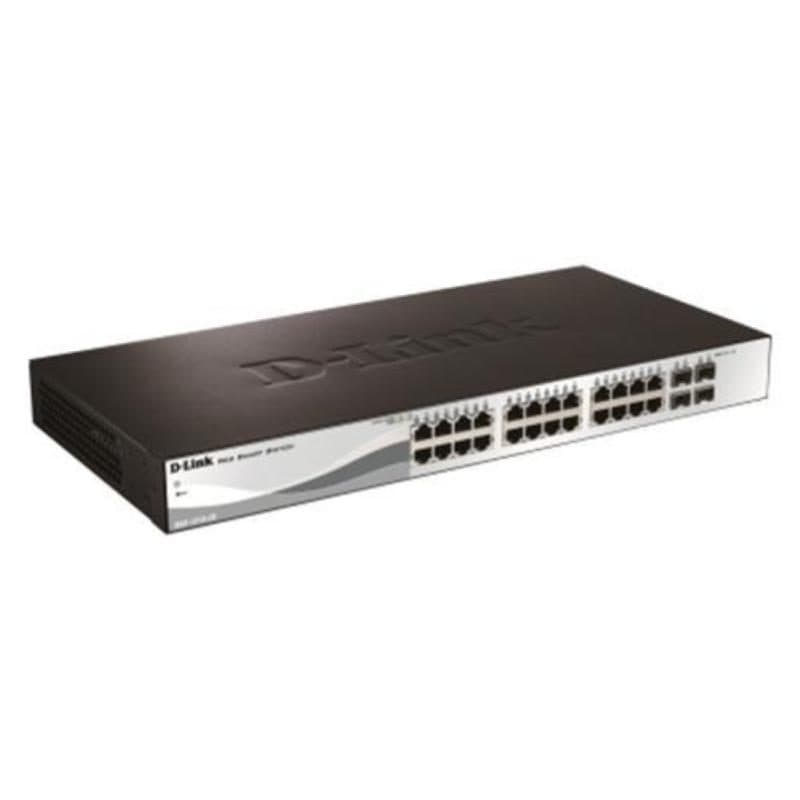 Switch 24 porte gigabit + 4 porte SFP Smart+ - D-Link DGS-1210-28