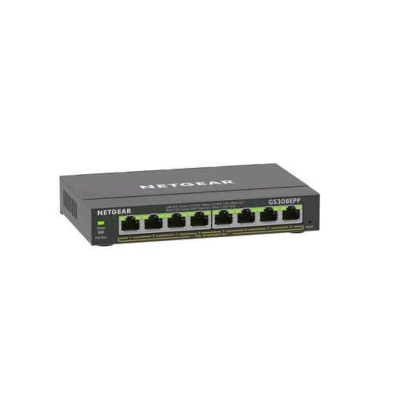 Switch 8 x 10/100/1000 PoE+ 123 W - NETGEAR GS308EPP-100PES