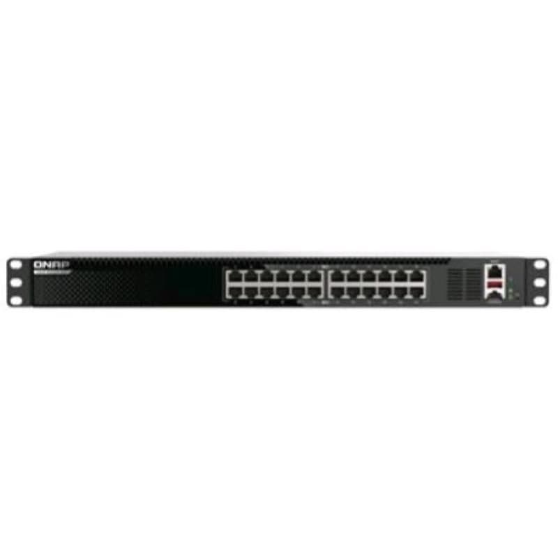 Switch di rete gestito L3 24 porte LAN RJ-45 10GbE Base-T grigio - QNAP QSW-M3224-24T