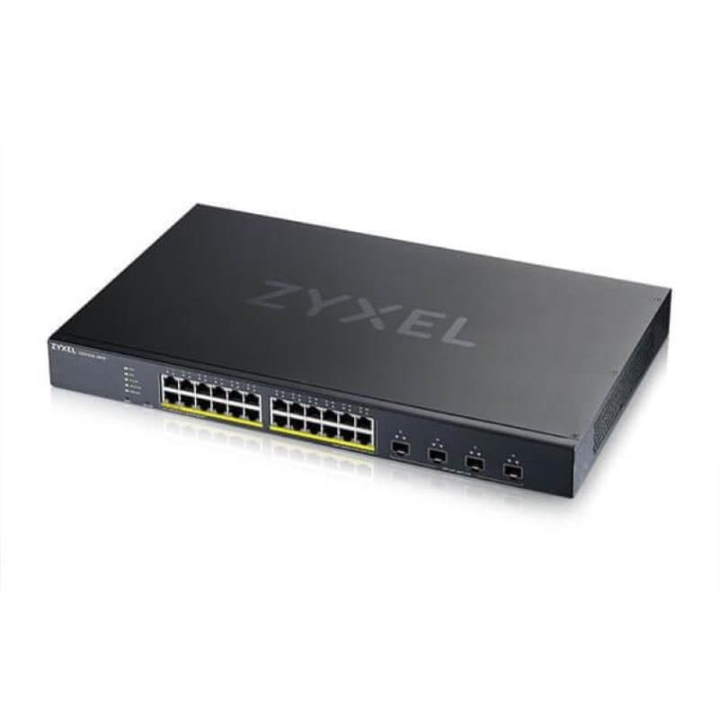 Switch PoE Nebula 24 porte Gigabit 4 SFP 10G 375 W smart managed Ethernet - Zyxel
