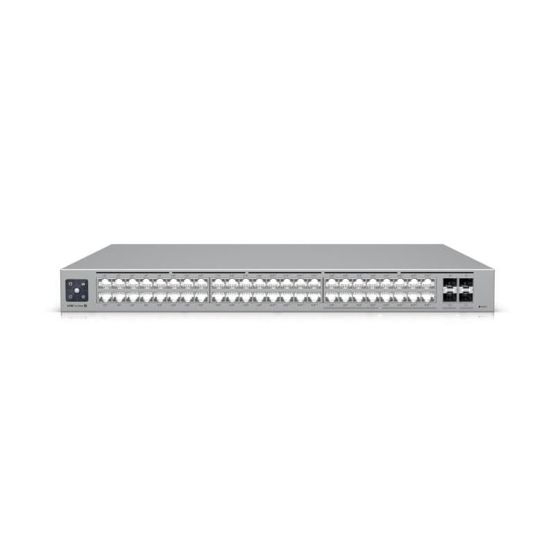 Switch 48 porte PoE L3 16 porte 2.5GbE (8 PoE++ e 8 PoE+) + 24 porte GbE PoE+ + 8 PoE++, 720 W - Ubiquiti USW-Pro-Max-48-PoE