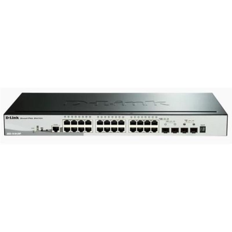 Switch di rete 24 porte RJ45 Gigabit Ethernet (10/100/1000) 2 porte SFP 2 porte SFP+ - D-Link DGS-1510-28P