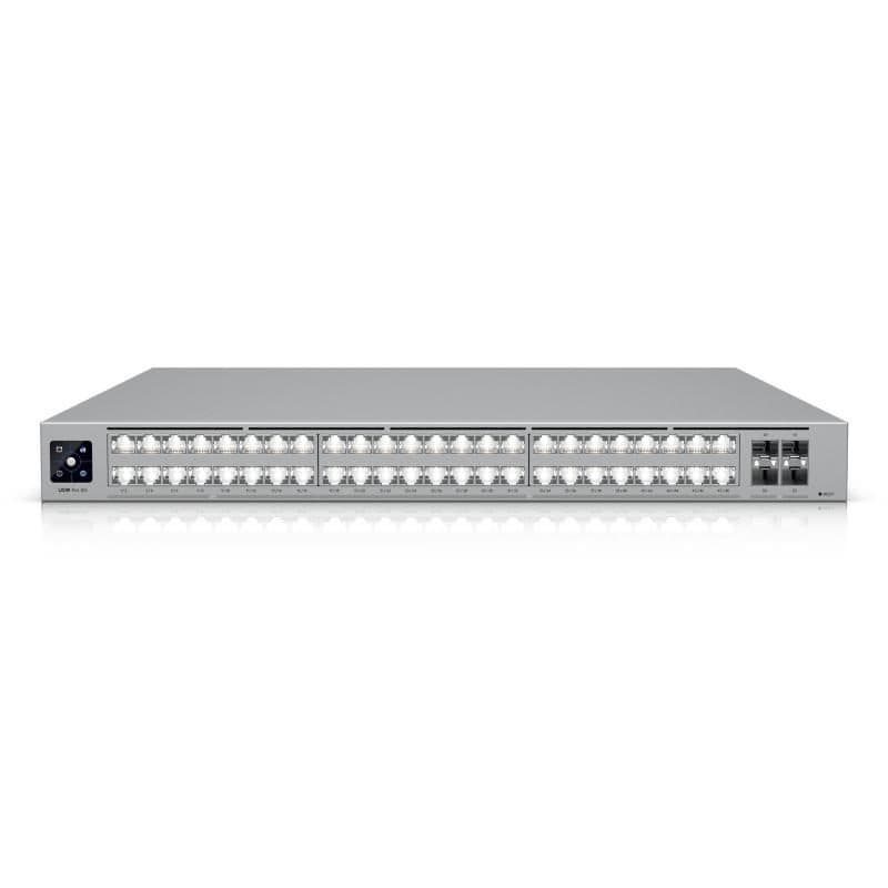Switch UniFi 48 porte L3 EtherLighting con 32 porte 10GbE, 16 porte 2,5GbE, 4 porte 25G SFP28 - Ubiquiti USW-Pro-XG-48-EU