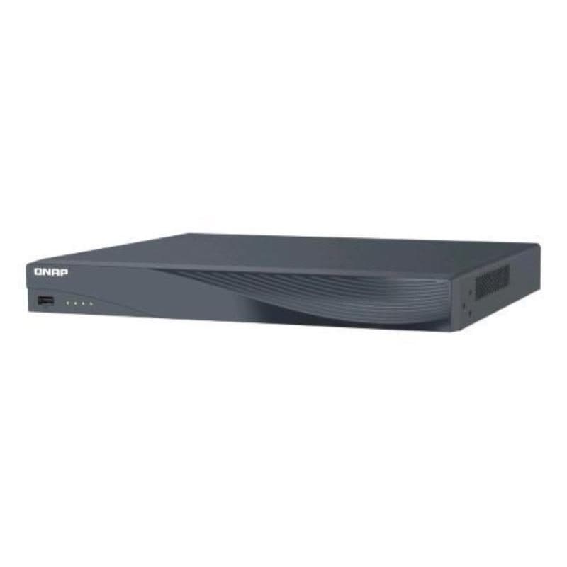 NVR 16 canali con 2 baie HDD 2.5/3.5, LAN PoE, montaggio su rack 1U - QNAP TVR-AI200
