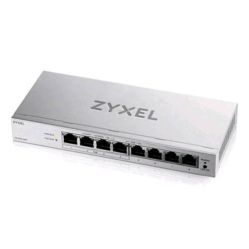 Switch gestito L2 8 x 10/100/1000 (4 PoE+) PoE+ (68 W) desktop grigio - Zyxel GS1200-8HPV3-EU0101F