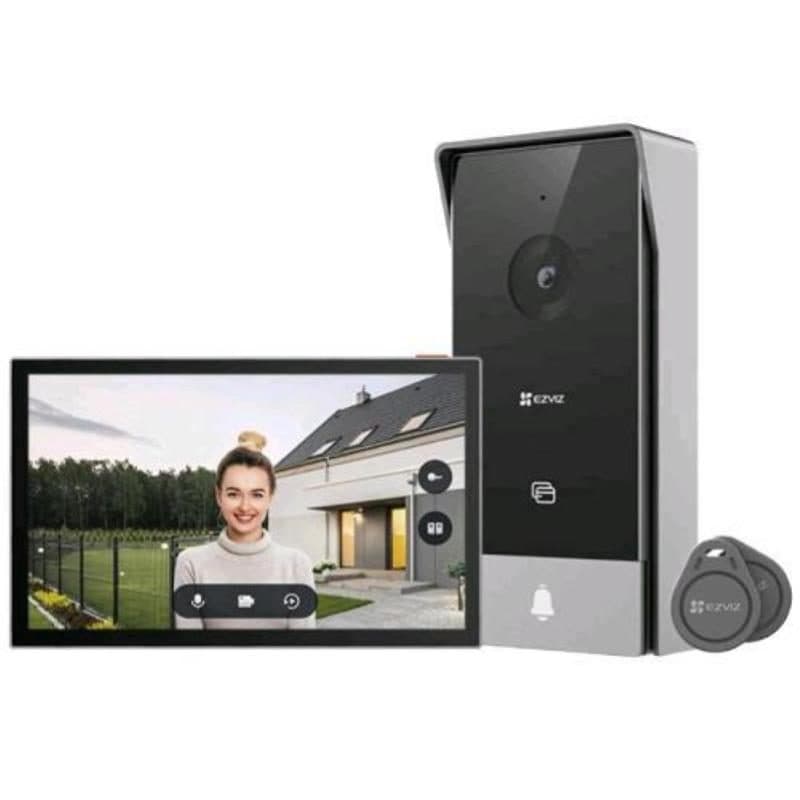 Videocitofono 2 fili Full HD con monitor touch da 7 pollici, controllo remoto, Wi-Fi dual band, apertura RFID - EZVIZ HP5