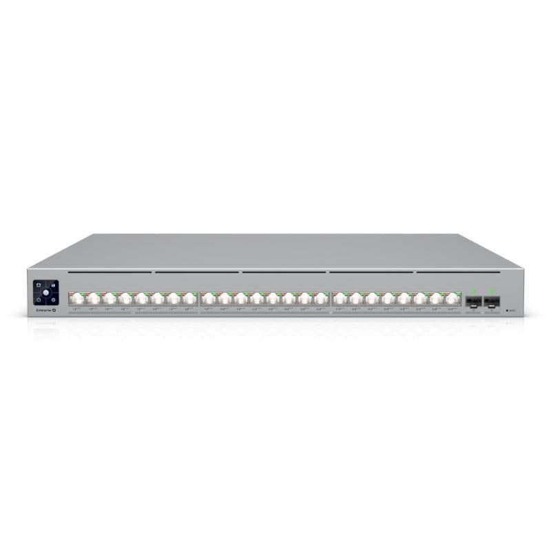 Switch L3 managed 8 x 2.5GBase-T + 16 x 10Gb Ethernet + 2 x 25 Gigabit - Ubiquiti UniFi Enterprise Campus 24 PoE