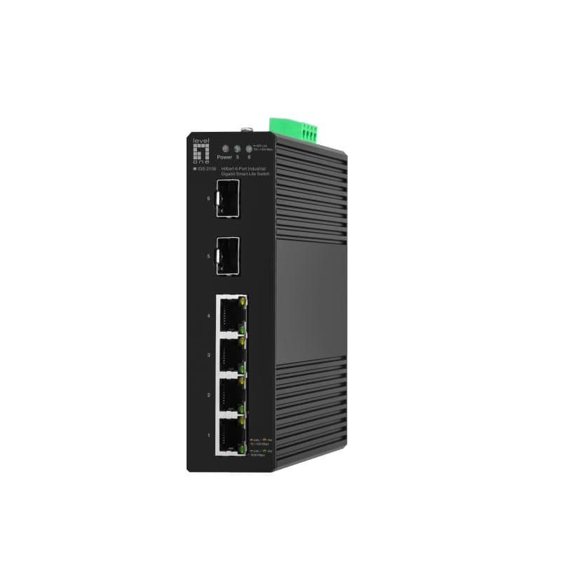 Switch di rete gestito L2 Gigabit Ethernet (10/100/1000) nero - LevelOne IGS-2106