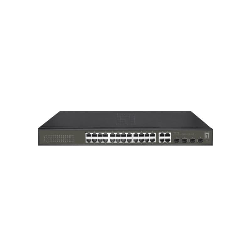 Switch di rete gestito L2 Gigabit Ethernet (10/100/1000) nero - LevelOne GES-2128