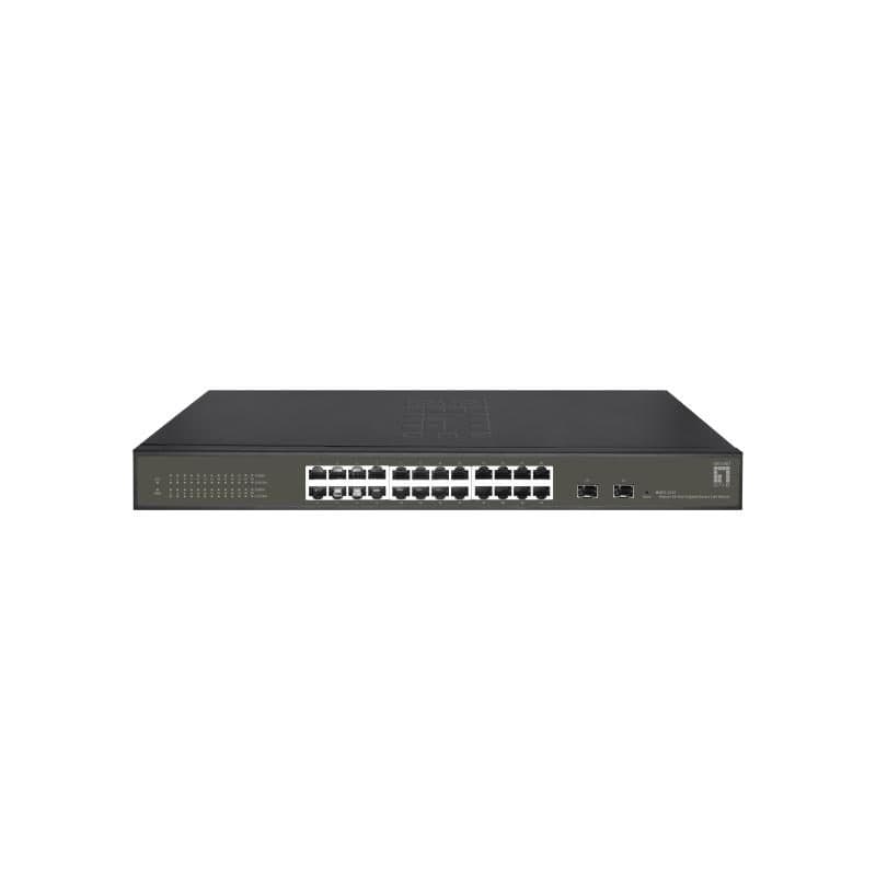 Switch di rete gestito L2 Gigabit Ethernet (10/100/1000) nero - LevelOne GES-2126