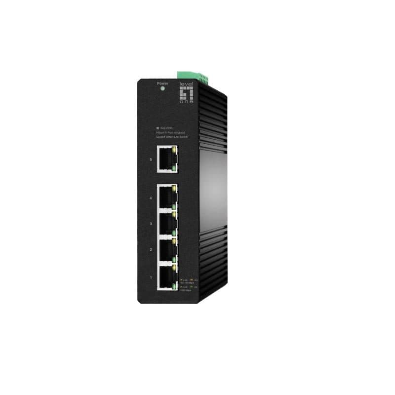 Switch di rete gestito L2 Gigabit Ethernet (10/100/1000) nero - LevelOne IGS-2105