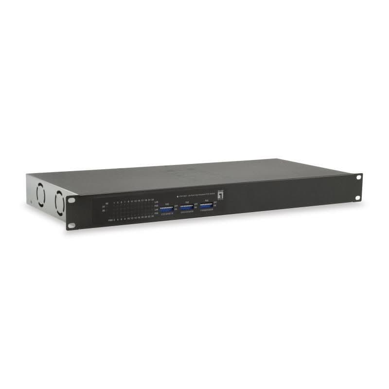 Switch di rete non gestito Gigabit Ethernet (10/100/1000) con supporto Power over Ethernet (PoE) nero - LevelOne FGP-2601W150