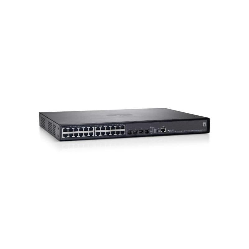 Switch di rete gestito L3 Gigabit Ethernet (10/100/1000) nero - LevelOne GTL-2691