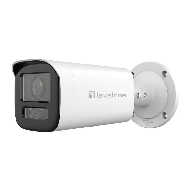Telecamera di sorveglianza IP bullet da interno ed esterno 1920 x 1080 pixel - LevelOne FCS-5222
