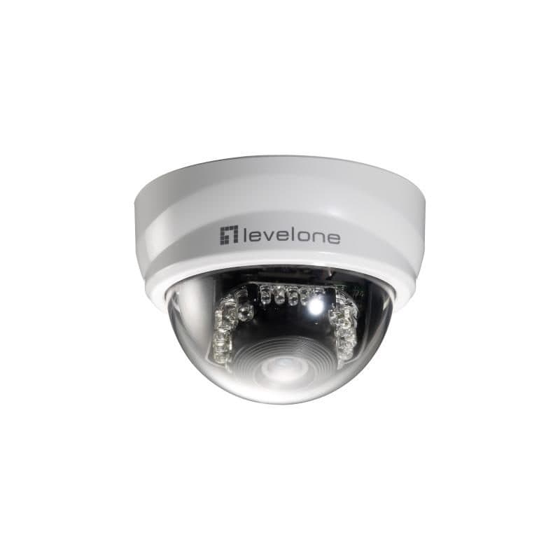 Telecamera di sicurezza IP a cupola da interno ed esterno 1920 x 1080 pixel - LevelOne FCS-3101