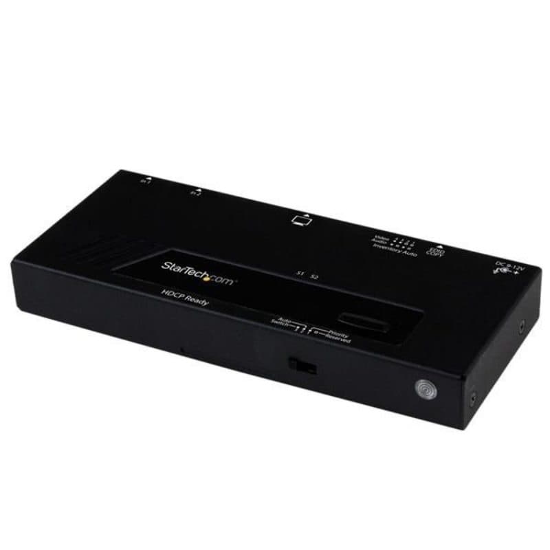 Switch HDMI a 2 porte con commutazione automatica e prioritaria 1080p - StarTech.com