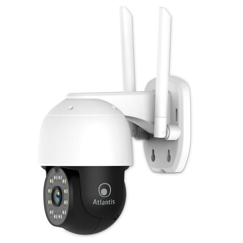 Videocamera outdoor motorizzata 4Mpx FHD 1980x1080p H.264 25 fps 6 IR LED 12 m - Atlantis SmartCam A14-SC970-PT WL