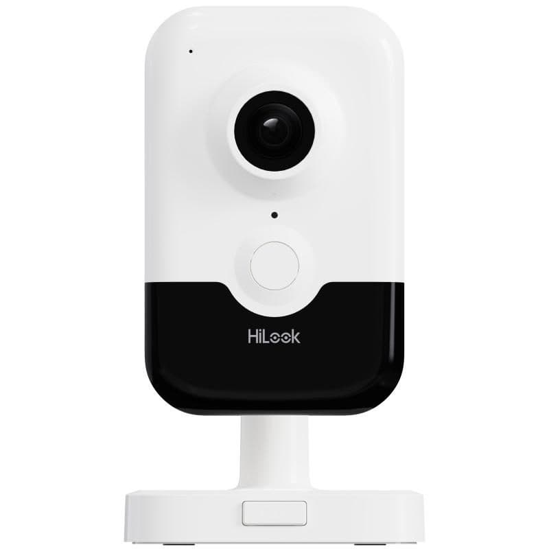 Telecamera di rete cubo fissa da interno 4MP con audio - Hikvision HiLook