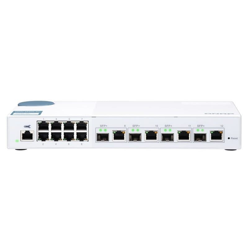 Switch di rete gestito L2 Gigabit Ethernet (10/100/1000) bianco - QNAP QSW-M408-4C