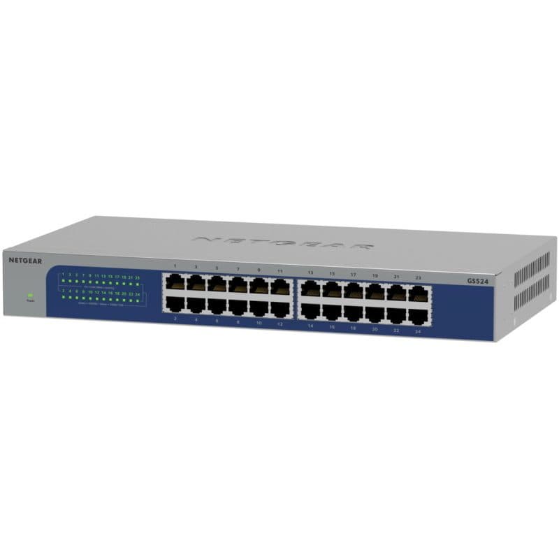 Switch di rete non gestito Gigabit Ethernet (10/100/1000) grigio - NETGEAR GS524-300EUS