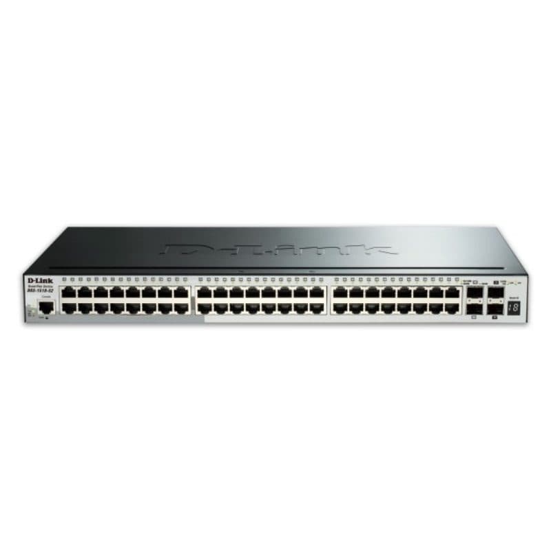 Switch di rete gestito L3 Gigabit Ethernet 10/100/1000 1U nero - D-Link DGS-1510-52X