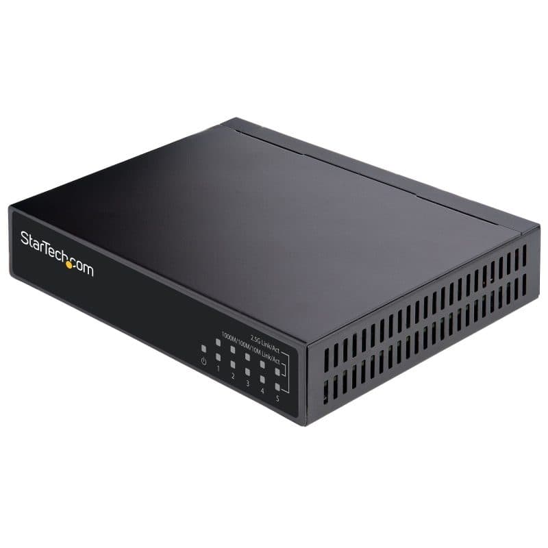 Switch 2.5G non gestito 5 porte Ethernet 2.5GBASE-T - StarTech.com