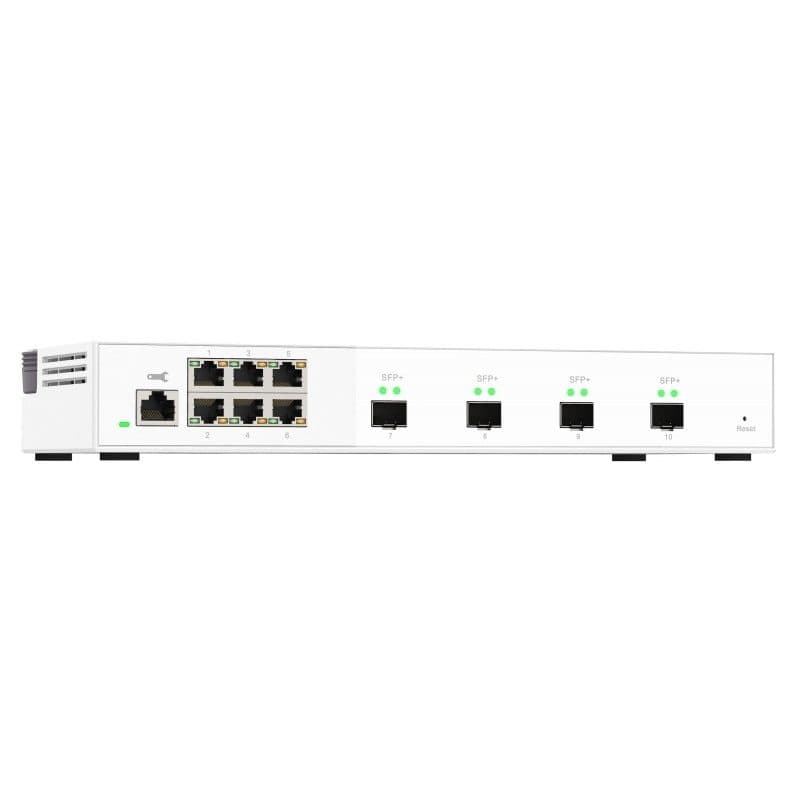 Switch di rete gestito L2 2.5G Ethernet (100/1000/2500) bianco - QNAP QSW-M2106-4S