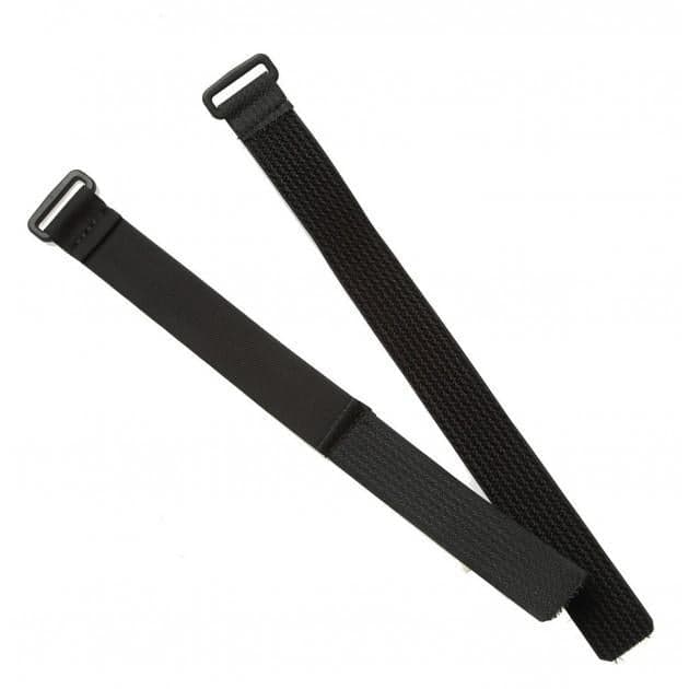 Coppia fascette in feltro adesivo per armadio audio video L.450 mm - Techly Professional I-CASE AV-ACLIP