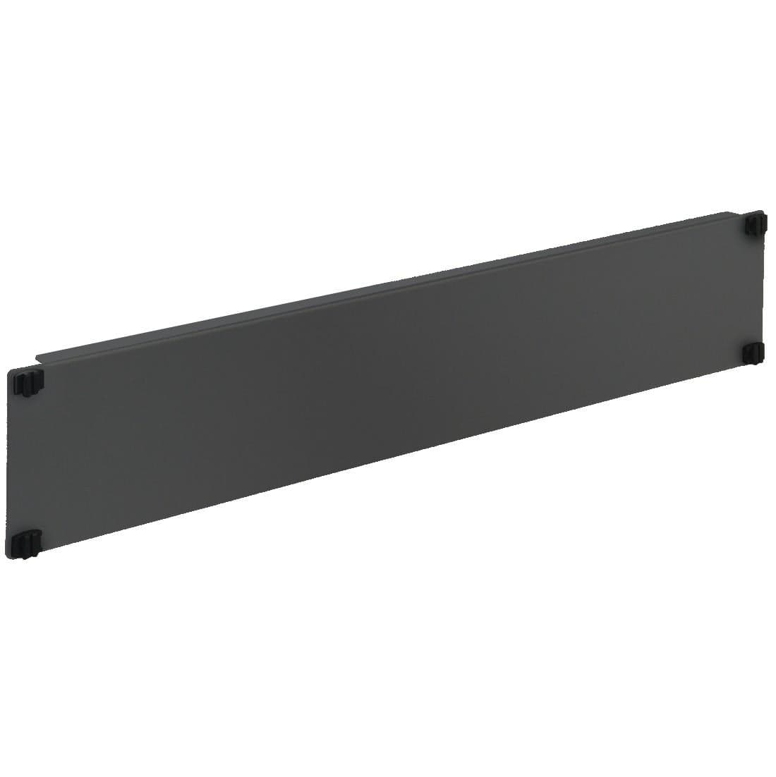 Pannello Cieco Toolless 4 Clip per Armadi Rack 19" 2U Nero - Intellinet I-CASE BLANK-2-BKC