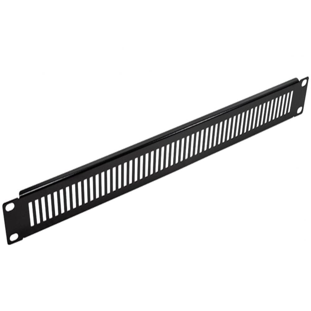 Pannello di Chiusura Ventilato 2 unita' Nero - Techly Professional I-CASE BLANK-2-BKV