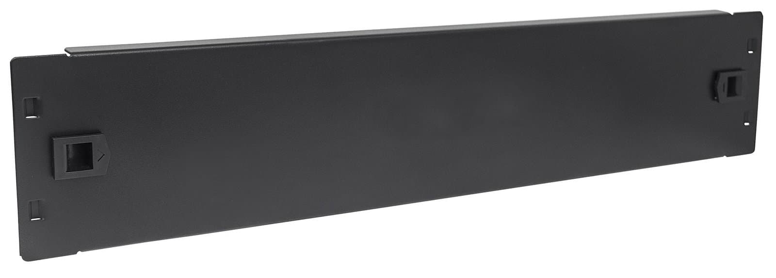 Pannello Cieco Toolless a Clip per Armadi Rack 19" 2U Nero - Intellinet I-CASE BLANK-2-SCL