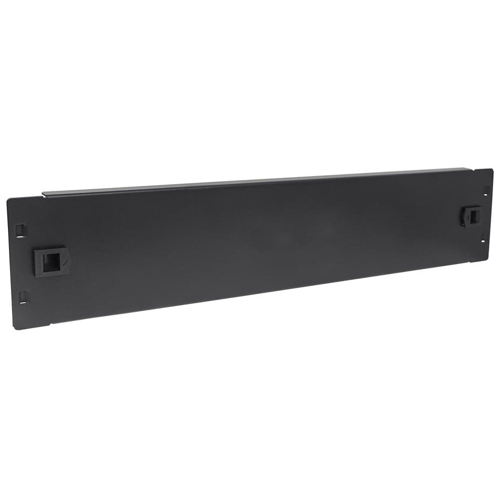 Pannello Cieco Toolless a Clip per Armadi Rack 19" 2U Nero - Techly Professional I-CASE BLANK-2-SCLTY