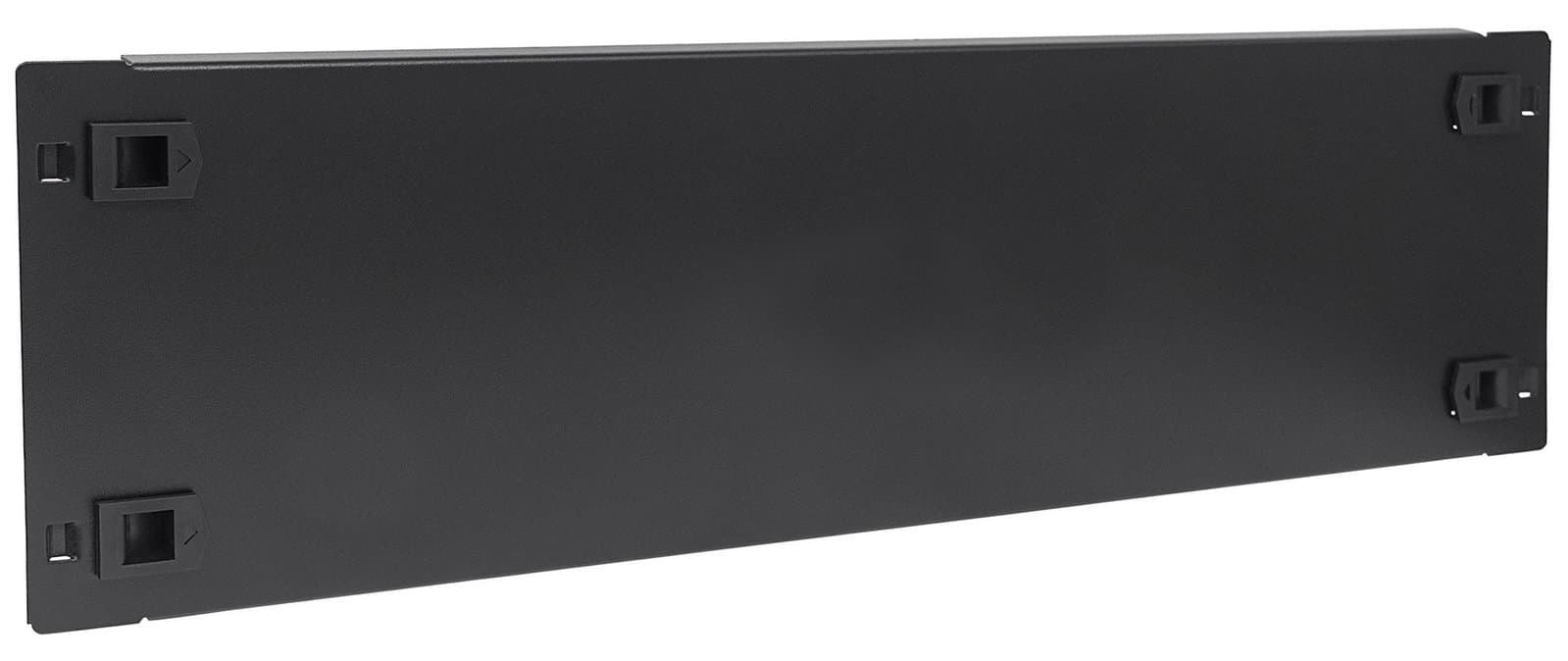 Pannello Cieco Toolless a Clip per Armadi Rack 19" 3U Nero - Intellinet I-CASE BLANK-3-SCL