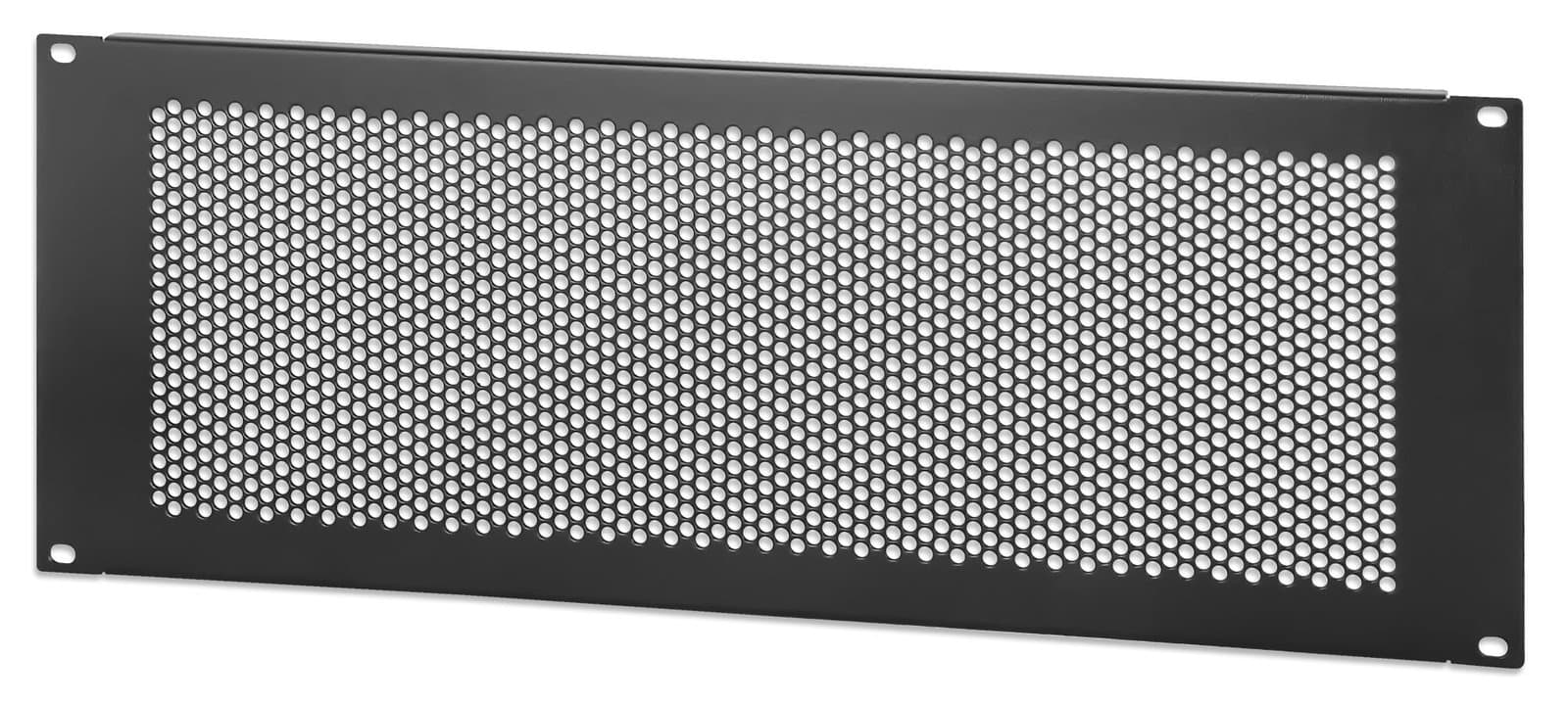 Pannello cieco ventilato per armadi rack 19" 4U nero - Intellinet I-CASE BLANK-4-BKV2