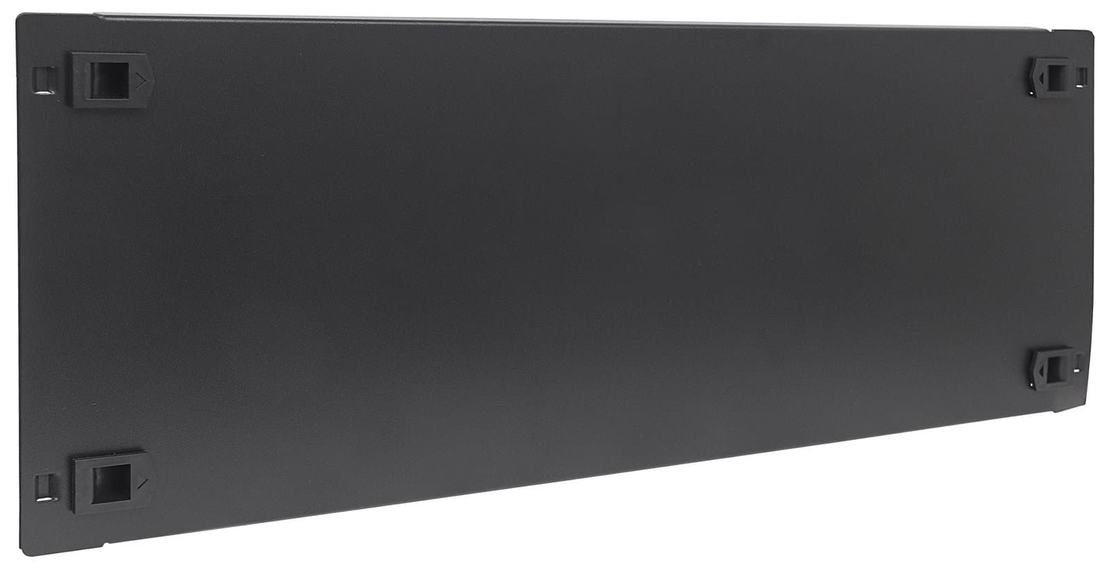 Pannello Cieco Toolless a Clip per Armadi Rack 19" 4U Nero - Intellinet I-CASE BLANK-4-SCL