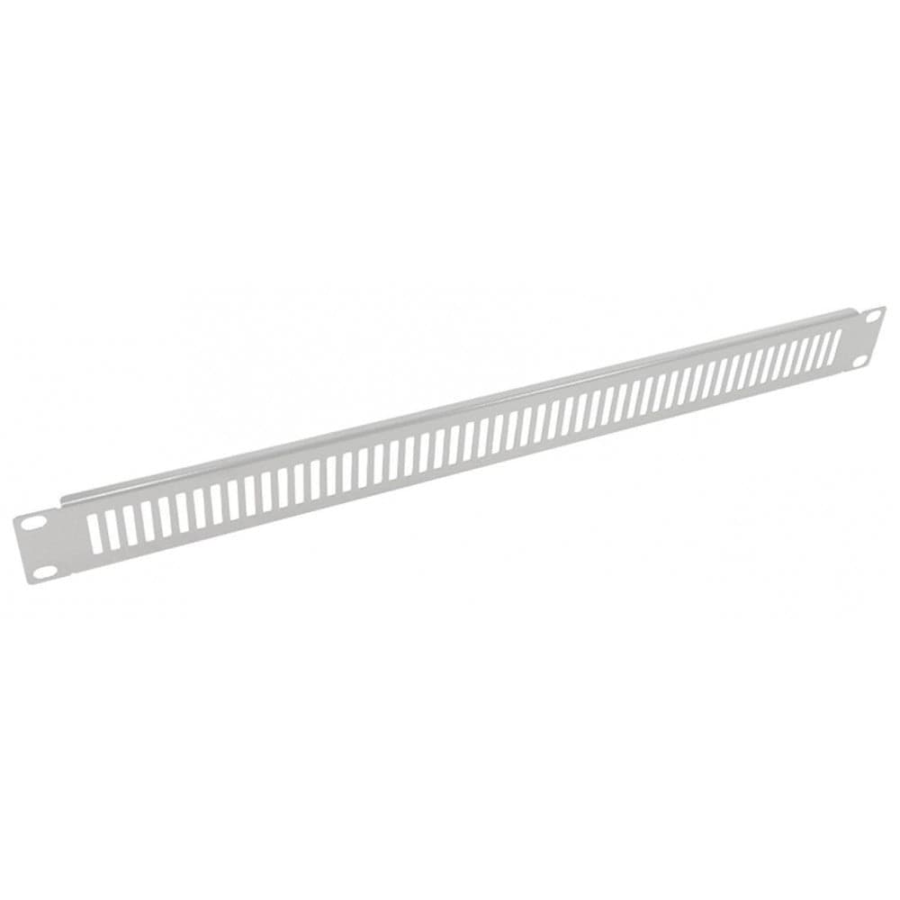 Pannello di Chiusura Ventilato 1 unità Grigio - Techly Professional I-CASE BLANK-V